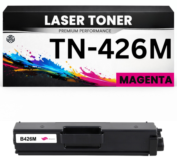 XL Toner TN-426M Magenta für Brother kompatibel TN426M Premium Alternative NEU für Brother HL-L8360CDW, MFC-L8900CDW