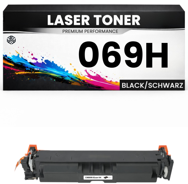 Toner Cartridge 069H Black für Canon kompatibel Schwarz Premium wie Original imageCLASS LBP673Cdw/674Cdw/674Cx MF752Cdw/753Cdw/751Cdw/754Cdw LBP674Cdw