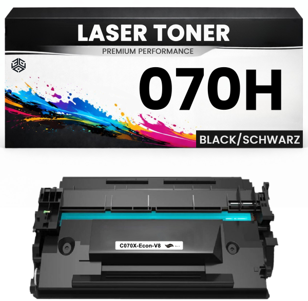 Toner Cartridge 070H für Canon kompatibel Schwarz wie Original imageClass MF461dw/462dw/463dw/465dw/467dw LBP247dw/246dw MF462dw
