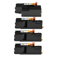 Toner Set 593-11016 / 11021 / 11018 / 11019 für Dell  C/K/M/Y Premium 4er-Pack für Dell 1250c, 1350cnw, 1355cn, 1355cnw, C1760nw, C1765nf, C1765nfw