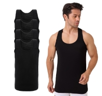 4er Pack Herren Unterhemd Achselhemd Tanktop 100%...