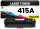 Toner 415A Gelb für HP kompatibel W2032A Premium Alternative Günstig Color LaserJet M454/454dn/454dw/479/479dn/479dw/479fdw Pro MFP M454dn