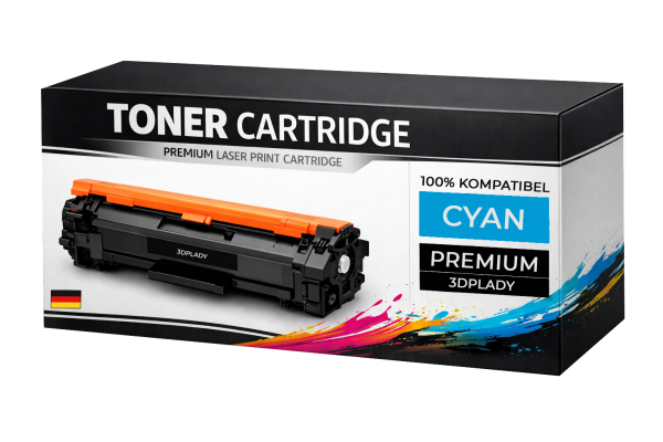 Toner 201A für HP kompatibel Cyan CF401A / Cartridge 045C Premium Alternative Color LaserJet Pro M252dw/252n MFP M277dw/277n/277c6/274n Canon
