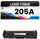 Toner 205A für HP kompatibel Cyan CF531A Premium Alternative Günstig Color LaserJet Pro M154a/154nw/180n/180nw/181fw MFP M154nw