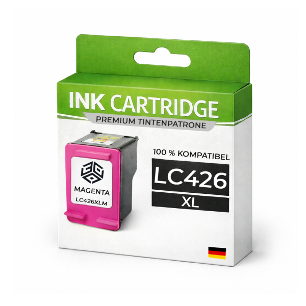 XL Tintenpatrone LC426XLM Magenta für Brother kompatibel Premium MFC-J4335DW/4335DWXL/4340DW/4535DWXL/4540DW/4540DWXL MFC-J4335DWXL