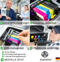 XL Tintenpatrone 953XLBK für HP kompatibel Schwarz L0S70AE Premium Patrone Officejet Pro 7720 7730 7740 8200 8210 8216 8218 8700 8714 8715 8716 8717