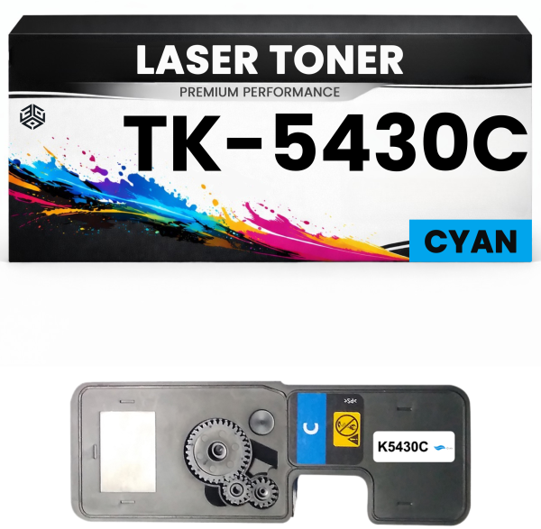 Toner TK-5430C Cyan für Kyocera TK5430C Premium Alternative Günstig MA2100cfx/2100cwfx PA2100cwx/2100cx MA2100cwfx
