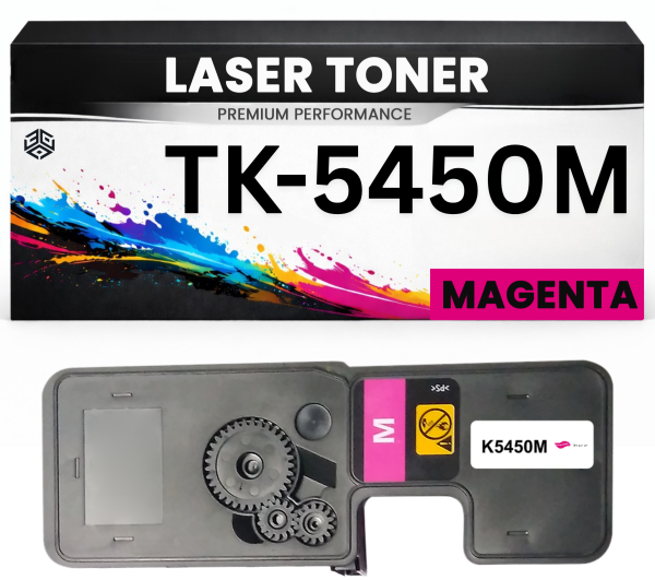 Toner TK-5450M Magenta hochwertige Kyocera alternative TK5450M Premium & Günstig für Kyocera ECOSYS PA2600cwx, PA2600cx, MA2600cfx, MA2600cwfx