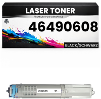 XL Toner 46490608 für OKI kompatibel Schwarz...