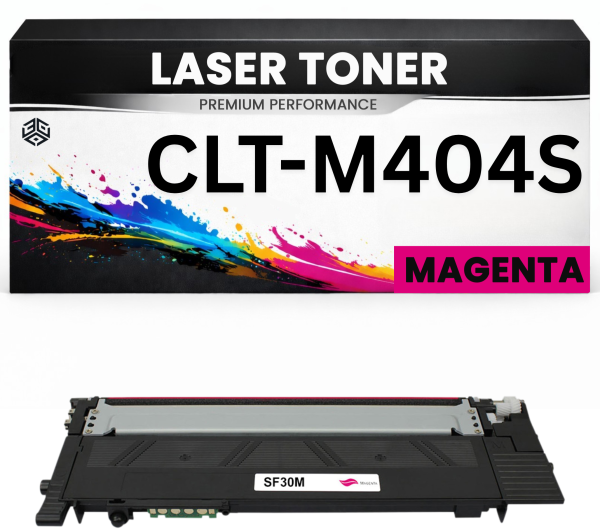 Toner CLT-M404S Magenta für Samsung  M404S Premium Alternative Günstig für Samsung SL-C430/480/480FN/480FW/432/482/482FW/483/483FW/433