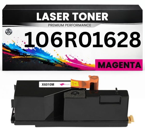 Toner 106R01628 Magenta für Xerox kompatibel  hochwertige Premium Alternative für Xerox Phaser 6010N, 6000, 6010, Xerox WorkCentre 6015N, 6015V
