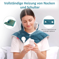 Heizkissen für Rücken Nacken Schulter mit 9 Wärmestufen Nackenwärmer NEU