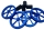 Artillery Sidewinder X1 Blaue grosse Nivellierungs Muttern + 4 Silikonpuffer