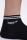3er Pack DOCKS Sneaker Socken Baumwolle Atmungsaktive Damen&Herren schwarz 43-46