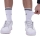 12 Paar DOCKS Socken Komfortbund Sport Tennis Socken Damen Herren weiß 39-42