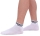 3 Paar DOCKS Kurzsocken Sportsocken Atmungsaktiv Baumwolle Damen Herren weiß 39-42