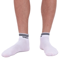 6 Paar DOCKS Kurzsocken Sportsocken Atmungsaktiv Baumwolle Damen Herren weiß 39-42