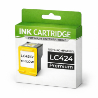 2 x Tintenpatrone LC424Y Gelb für Brother  LC424Y...