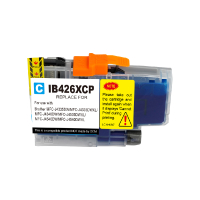 2 x XL Tintenpatrone LC426XLC Cyan für Brother...