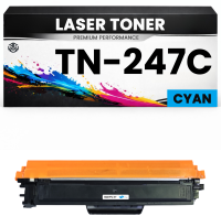 2 x Toner TN-247C Cyan für Brother kompatibel TN247C...