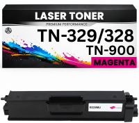 2 x Toner TN-329M TN-328M TN-900M Magenta für...