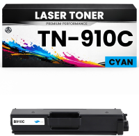 2 x XL Toner TN-910C Cyan für Brother kompatibel...