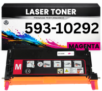 2 x XL Toner 593-10292 Magenta für Dell kompatibel...
