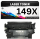 2 x XXL Toner 149X für HP kompatibel Schwarz W1490X Tonerkartusche hohe Reichweite für HP LaserJet Pro 4002d, 4002dn, 4002dw, 4102dw, 4102fdn, 4102fdw