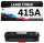 2 x Toner 415A für HP kompatibel Schwarz W2030A Tonerkartusche 2400 S. Color LaserJet M454/454dn/454dw/479/479dn/479dw/479fdw Pro MFP M454dn