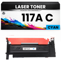 2 x XXL Toner 117A C Cyan für HP kompatibel  W2071A...