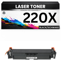 2 x XXL Toner 220X für HP kompatibel Schwarz W2200X...