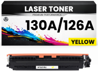 2 x Toner 130A / 126A Gelb für HP kompatibel CF352A...