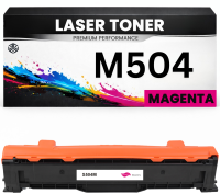 2 x Toner M504 Magenta für Samsung CLTM504S ELS...