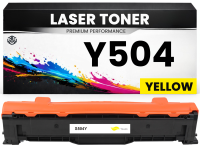 2 x Toner Y504 Gelb für Samsung CLTY504S ELS Premium...