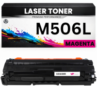 2 x Toner M506L Magenta für Samsung  CLTM506L ELS...