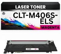 2 x Toner CLT-M406S / ELS Magenta für Samsung CLTM...