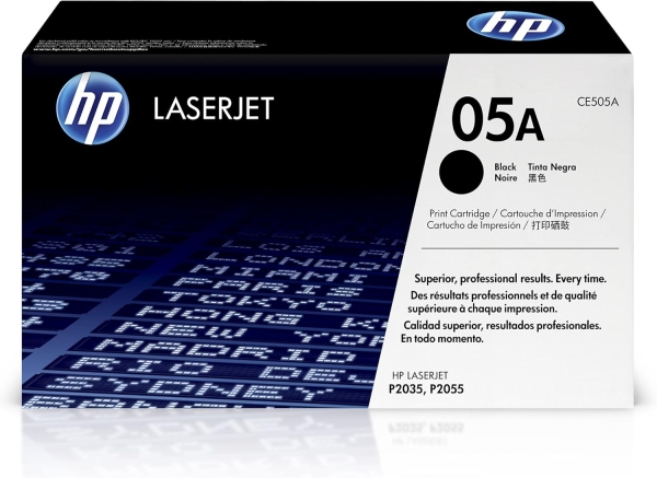 HP 05A Toner schwarz / Original HP / CE505A / ca 2300 S. Laserjet
