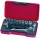Teng Tools 1/4"-Steckschlüssel-Set, 6-Kant, 23 Teile – T1423