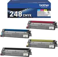 Brother Toner TN-248 4er Pack / Schwarz Gelb Cyan Magenta...