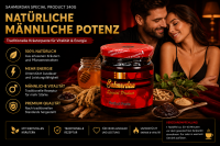 100% Natürlich Maca Ginseng Honig Gel Extra Stark...