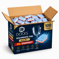 DOCKS 100 Spülmaschinentabs Geschirrspültabs...